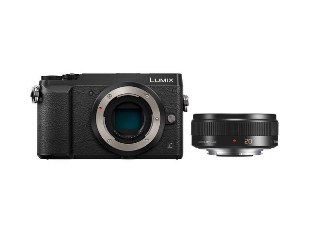 Mirrorless Panasonic Lumix DMC-GX80 с 20mm f/1.7 II ASPH