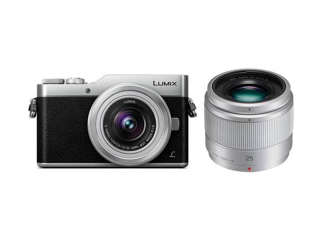 Mirrorless Panasonic Lumix DC-GX800 с 12-32mm f/3.5-5.6 ASPH и 25mm f/1.7
