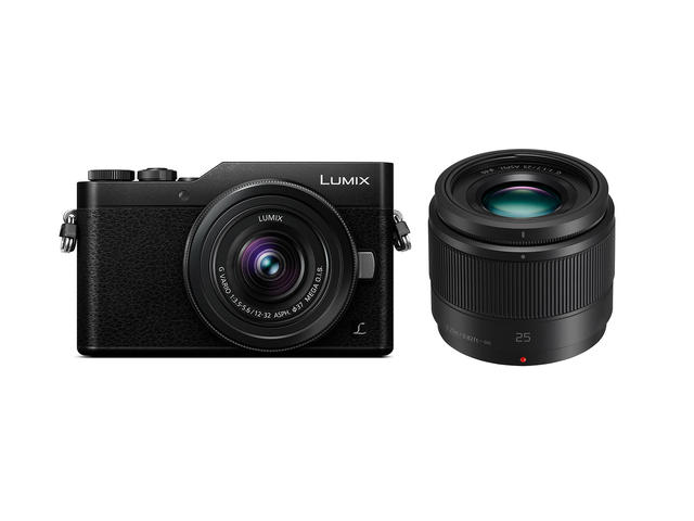 Mirrorless Panasonic Lumix DC-GX800 с 12-32mm f/3.5-5.6 ASPH и 25mm f/1.7