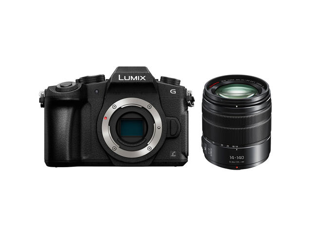 Mirrorless Panasonic Lumix DMC-G80 с 14-140mm f/3.5-5.6 ASPH