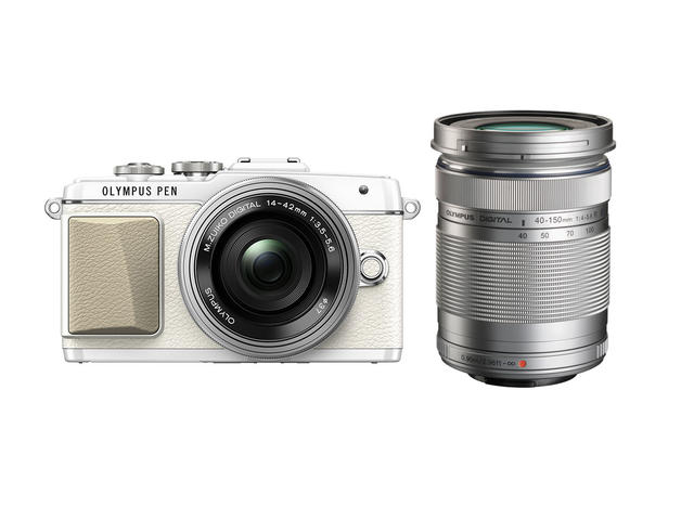 Mirrorless Olympus Pen E-PL7 с ED 14‑42mm f/3.5-5.6 EZ и 40-150mm f/4-5.6 R