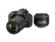 DSLR Nikon D5600 с 18-140mm VR и 35mm f/1.8G