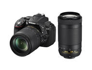 DSLR Nikon D5300 с 18-105mm VR и AF-P 70-300mm VR