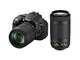 DSLR Nikon D5300 с 18-105mm VR и AF-P 70-300mm VR