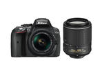 DSLR Nikon D5300 с AF-P 18-55mm VR и 55-200mm VR II