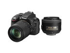 DSLR Nikon D3300 с 18-105mm VR и DX 35mm f/1.8G