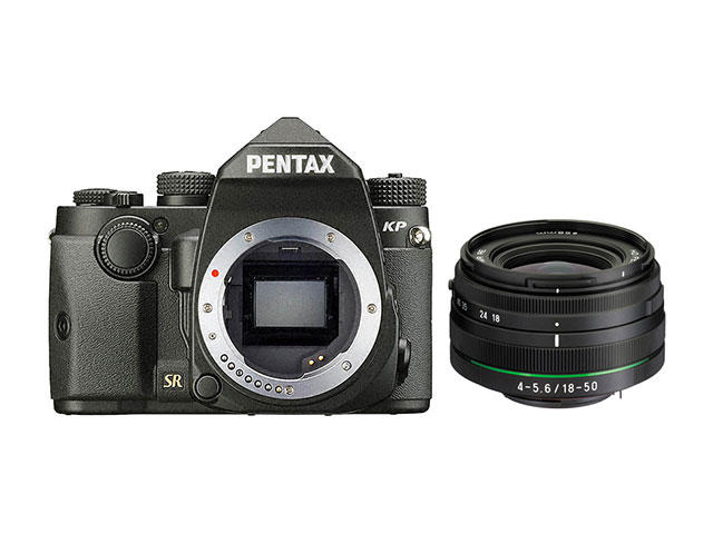 DSLR Pentax KP с 18-50mm f/4.0-5.6 DC WR RE
