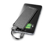 Външни батерии Cellular line FreePower Slim 3000 mAh, в черно