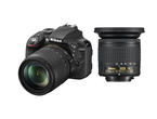 DSLR Nikon D3300 с 18-105mm VR и 10-20mm VR