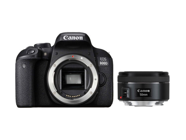 DSLR Canon EOS 800D с 50mm f/1.8 STM