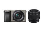 Mirrorless Sony Alpha 6000 с 16-50mm PZ OSS и FE 50mm f/1.8