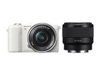Mirrorless Sony Alpha 5100 с 16-50mm PZ OSS и FE 50mm f/1.8