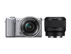 Mirrorless Sony Alpha 5000 с 16-50mm PZ OSS и FE 50mm f/1.8