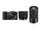 Mirrorless Sony Alpha 5000 с 16-50mm OSS, 55-210mm OSS и 50mm f/1.8