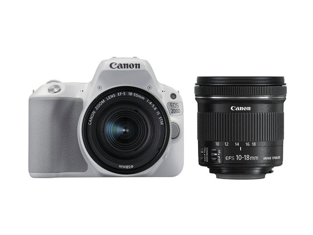 DSLR Canon EOS 200D с 18-55mm IS STM и 10-18mm IS STM