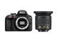 DSLR Nikon D3400 с обектив AF-P 10-20mm f/4.5-5.6G VR