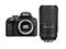 DSLR Nikon D3400 с обектив AF-P 70-300mm f/4.5-5.6 E ED VR