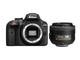 DSLR Nikon D3400 с обектив AF-S DX 35mm f/1.8G
