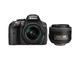 DSLR Nikon D5300 с AF-P 18-55mm VR и AF-S DX 35mm f/1.8G