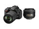 DSLR Nikon D5600 с 18-105mm VR и DX 35mm f/1.8G