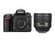 DSLR Nikon D750 с обектив 85mm f/1.4G