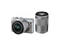 Mirrorless Canon EOS M100 с 15-45mm IS STM и 55-200mm IS STM