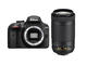 DSLR Nikon D3400 с обектив AF-P 70-300mm f/4.5-6.3G ED VR