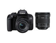 DSLR Canon EOS 800D с 18-55mm IS STM и 10-18mm IS STM
