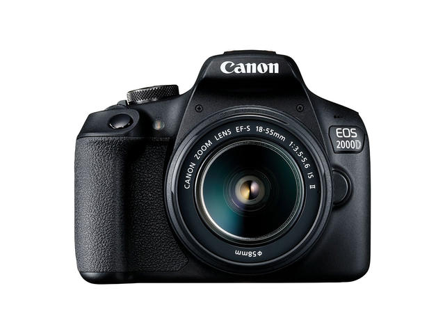 DSLR Canon EOS 2000D с 18-55mm f/3.5-5.6 IS II