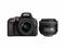 DSLR Nikon D5600 с AF-P 18-55mm VR и DX 35mm f/1.8G