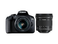 DSLR Canon EOS 2000D с 18-55mm IS II и 10-18mm IS STM