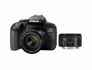 DSLR Canon EOS 800D с 18-55mm IS STM и 50mm f/1.8 STM