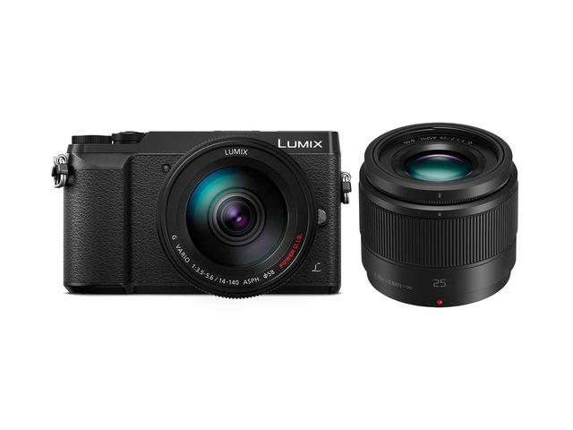 Mirrorless Panasonic Lumix DMC-GX80 с 14-140mm Power OIS и 25mm f/1.7