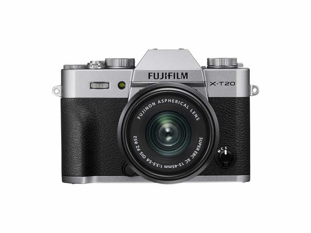 Mirrorless Fujifilm X-T20 с обектив 15-45mm OIS PZ