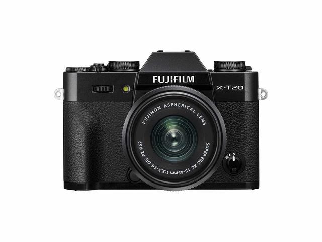 Mirrorless Fujifilm X-T20 с обектив 15-45mm OIS PZ