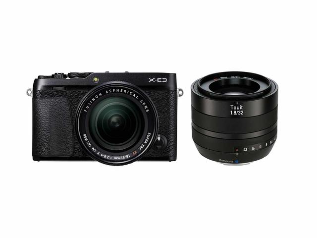Mirrorless Fujifilm X-E3 с 18-55mm LM OIS и Zeiss Touit 32mm f/1.8