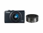 Mirrorless Canon EOS M100 с 15-45mm IS STM и 22mm f/2 STM