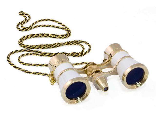 Бинокли Levenhuk Broadway 325F Opera Glasses White