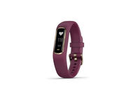 Смарт гривни Garmin vivosmart 4 Rose Gold с Berry каишка, S/M