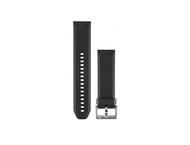 Каишки Garmin черна силиконова каишка за fenix Chronos