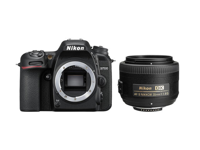 DSLR Nikon D7500 с DX 35mm f/1.8G