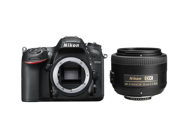 DSLR Nikon D7200 с обектив DX 35mm f/1.8G