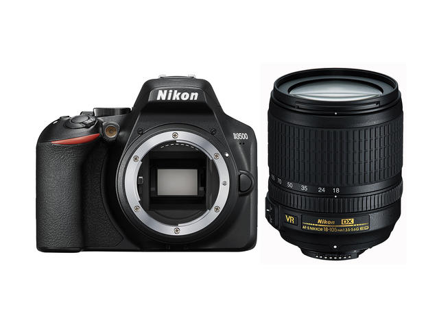DSLR Nikon D3500 с AF-S DX Nikkor 18-105mm f/3.5-5.6G ED VR