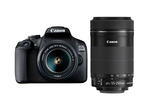 DSLR Canon EOS 2000D с 18-55mm IS II и 55-250mm IS STM