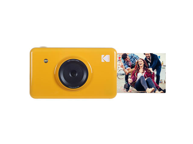 Компактни фотоапарати Kodak Mini Shot Instant Camera Yellow