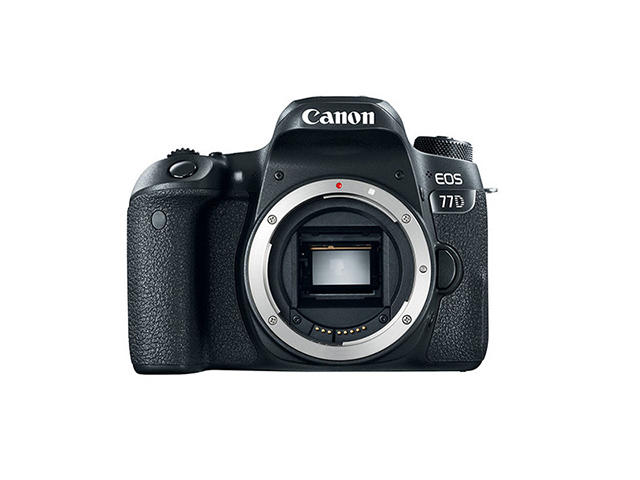 DSLR Canon EOS 77D с обективи Canon EF-S 18-55mm IS STM и EF 50mm f/1.8 STM