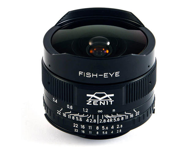 DSLR обективи Zenit Zenitar 16mm f/2.8 Fisheye за Canon