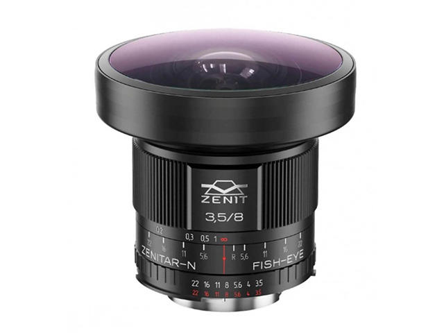 DSLR обективи Zenit Zenitar 8mm f/3.5 Fisheye за Canon
