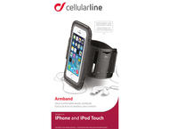 Калъфи Cellularline спортен калъф за Armband за iPhone 5/5S/5C/SE, черен