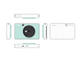 Компактни фотоапарати Canon Zoemini C Mint Green + Canon ZINK Paper 20